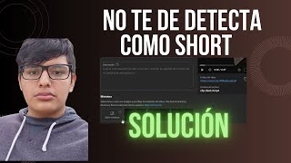 NO ME DETECTA COMO SHORT MI VIDEO DE MENOS DE 1 MINUTOS. SOLUCIÓN EN MENOS DE 5 MINUTOS