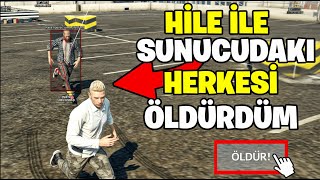 HİLE İLE İNSANLARI ÖLDÜRDÜM! (Fivem Hile Troll)