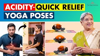 How To Get Quick Relief From Acidity? Home Remedies/Tips | Yoga Asanas | Get Rid Of Constipation