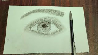 Easy way to make a paper 3D eye