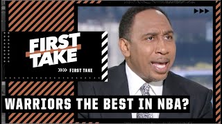 Stephen A. siding with the Warriors as the BEST TEAM right now 👀 | First Take