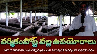 వర్మికంపోస్ట్ వల్ల ఉపయోగాలు//uses of Vermicompost