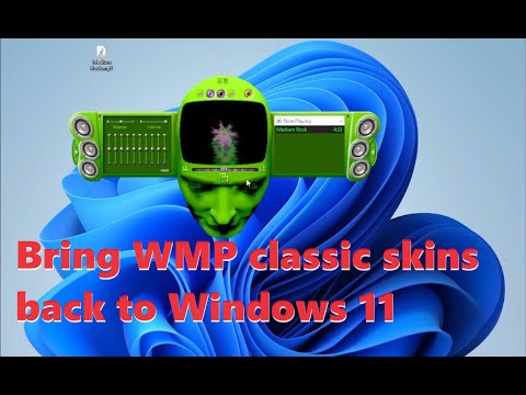 How do I download a skin to Windows Media Player?