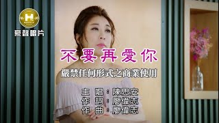 陳思安-不要再愛你【KTV導唱字幕】1080p HD