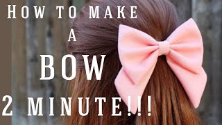 How to make Hair Accessories - A Bow - in Blender 2.9 | Blender Cloth Simulation Tutorial