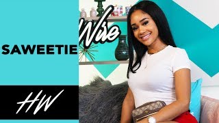 SAWEETIE Says She's High Maintenance and Empties Her Fanny Pack! | Hollywire
