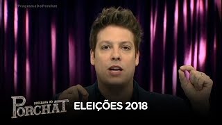 Fábio Porchat comenta  resultado do 1º turno das Eleições 2018
