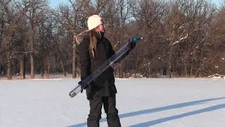 How to take a snow core measurement