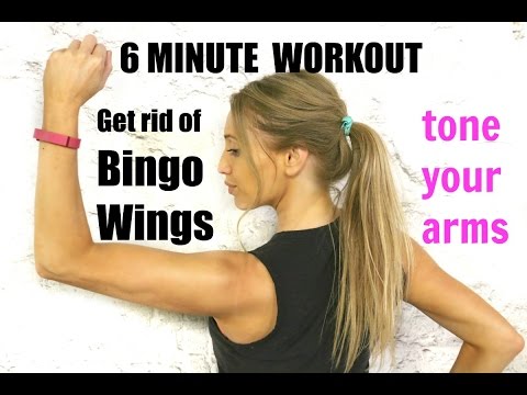 Get Rid of Bingo Wings- tone and sculpt your arms in without any weights and feel it working Get Rid of Bingo Wings- tone and sculpt your arms in without any weights and feel it working