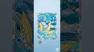 Rare LAPRAS Full Art Card Pull! - Pokémon TCG Pocket - Genetic Apex Charizard Pack Opening #shorts