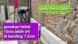 PAKAI HEBEL TEBEL 10 CM JUSTRU LEBIH IRIT,ini penjelasanya