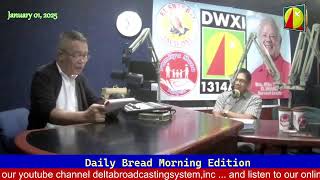 DWXI 1314 AM Live Streaming (Wednesday - January 01, 2025) #dailybreadmorningedition