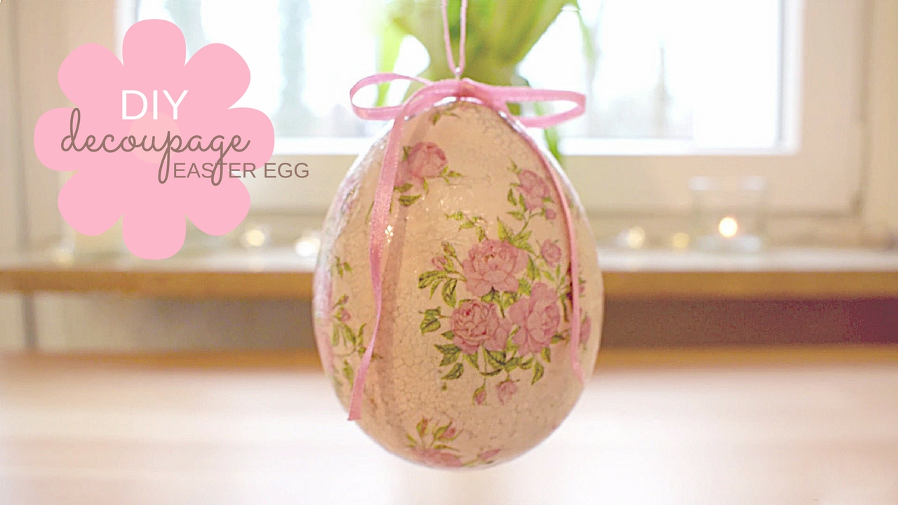 Decoupage Easter Egg At Nancy Jensen Blog