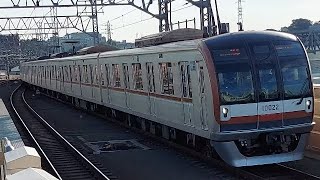 東京メトロ副都心線10000系10122F　F特急森林公園駅行き元住吉駅通過