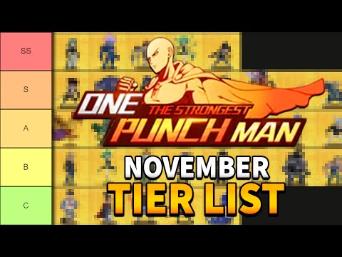 OPMTS Tier List November 2023 One Punch Man The Strongest Global