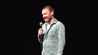 Neil Delamere meets a great audience member