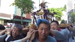 下町祭禮 諏訪大神社中神輿町内渡御 平成29年5月20日 5