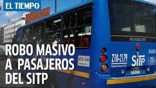 Nuevo robo masivo en un bus del Sitp que se movilizaba por la carrera 68