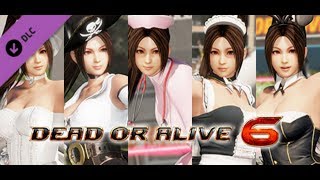 DOA6 Mai DLC COSTUMES SHOWCASE