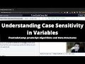 Understanding Case Sensitivity in Variables (Basic JavaScript) freeCodeCamp tutorial