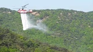 안양 삼성산 화재 1시간40분 만에 진화…인명피해 없어 / 연합뉴스TV (YonhapnewsTV)