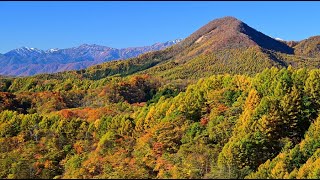 晩秋の戸隠連峰 西岳と一夜山・4K