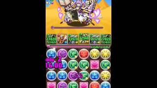 【パズドラ】ケプリ降臨！ 絶地獄級 （覚醒劉備）マルチ高速周回