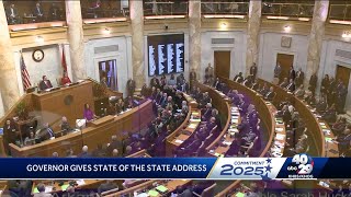 Arkansas Gov. Sarah Huckabee Sanders delivers 2025 State of the State address