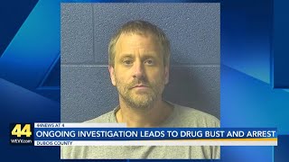 Ongoing investigation leads to drug bust and arrest in Dubois County