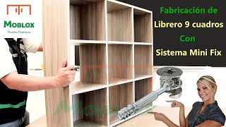 SISTEMA MINIFIX EN LA FABRICACIÓN DE UN LIBRERO