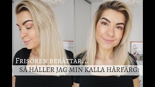 Så Behåller Du En Kall Hårfärg! 3 Bästa Hårprodukterna + 1 BONUS PRODUKT