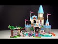 animated lego cinderella s romantic castle 41055 disney princess flash speed build brickqueen