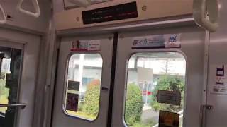 【停止位置修正あり】東武東上線 川越(TJ-21)〜川越市駅(TJ-22)間 自動放送\u0026車窓 @東京メトロ7000系(7002F)