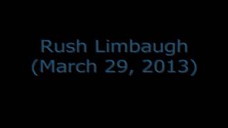 Rush: Thank God Rush Limbaugh's On!