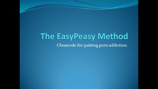 RecoveryHub Support Group Meeting: Review of the EasyPeasy Method Pt. 1
