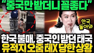 한국 버리고 중국 올인하던 태국 대형사고 터졌다  한국 한번만더 기회를 달라  태국 여총리 땅을치고 오열한 이유