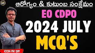 Health \u0026 Family Welfare Latest Updates | Final Revision for EO CDPO Exams | ICON RK Sir | ICON INDIA