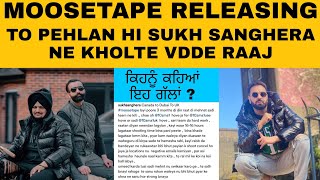 Sukh sanghera big reply to haters |Moosetape update | Karan Aujla new controversy #sukhsangherareply