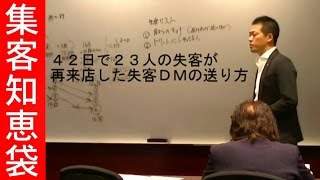 失客ＤＭの反応率を最大化するリストのセグメント方法【集客知恵袋】