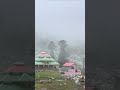 when clouds almost covered the hilltop pakistan