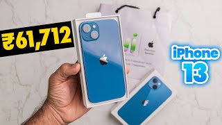 iPhone 13 Unboxing - Indian Retail Unit - iPhone 12 Upgrade?? | A15 Bionic🔥 | Cinematic Mode😍