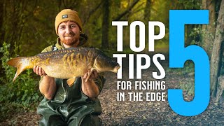 TOP 5 TIPS FOR FISHING IN THE EDGE with margin master Oscar Thornton! Mainline Baits Carp Fishing TV