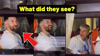 Messi and Garnacho shock reaction when they saw this from fans in China