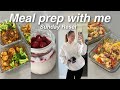 SUNDAY RESET + MEAL PREP WITH ME (high protein, easy meals)