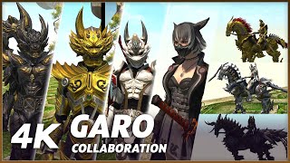 GARO COLLABORATION - All Armor \u0026 Mount | FFXIV Endwalker 6.1