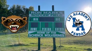 Schenck Lady Wolverines VS Lee Academy Pandas: Schenck High School Soccer Season 2024