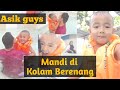 abang zayyan happy mandi di kolam berenang @FTZ.Entertainment