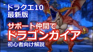 ドラクエ10ドラゴンガイア サポのみ攻略解説！初心者向けパラ魔法賢者僧侶