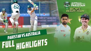 Pakistan vs Australia 2nd Test Day 5 Highlights | Pak vs Aus Live | Pak vs Aus test match highlights