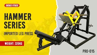 Imported and Durable Leg Press Machine PRO-15 By Energie Fitness